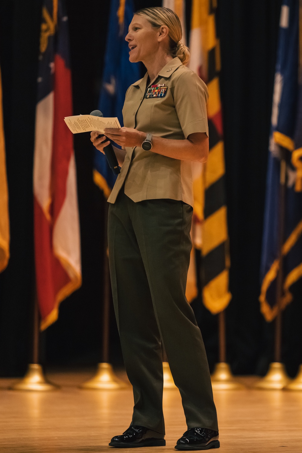 Marine Corps Base Quantico Welcomes Its New Commanding Officer During a Change of Command Ceremony