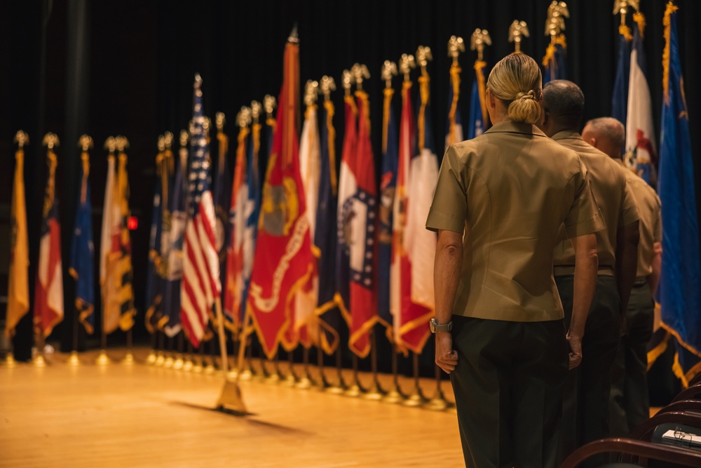 Marine Corps Base Quantico Welcomes Its New Commanding Officer During a Change of Command Ceremony