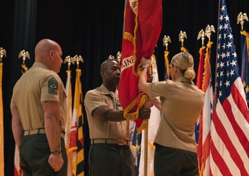 Quantico changes command: Col Colegate takes helm