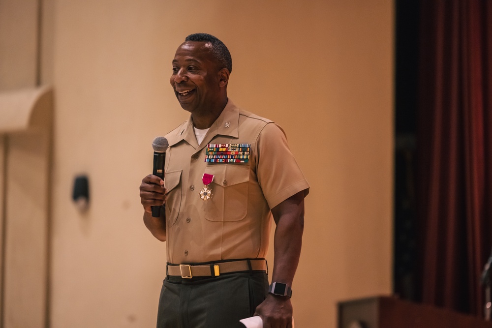 Marine Corps Base Quantico Welcomes Its New Commanding Officer During a Change of Command Ceremony