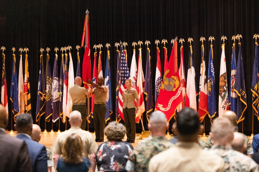 Marine Corps Base Quantico Change of Command Ceremony