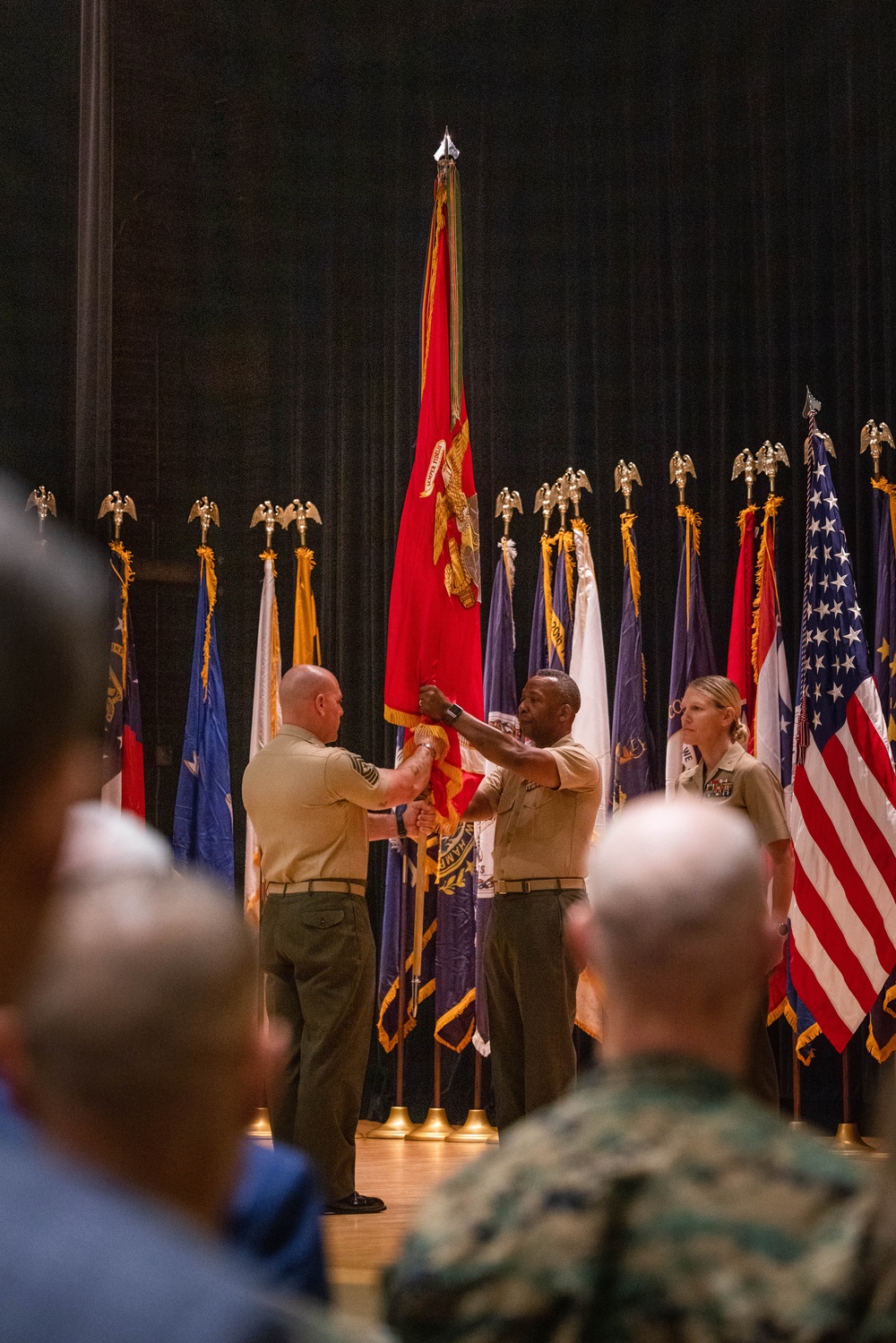 Marine Corps Base Quantico Change of Command Ceremony