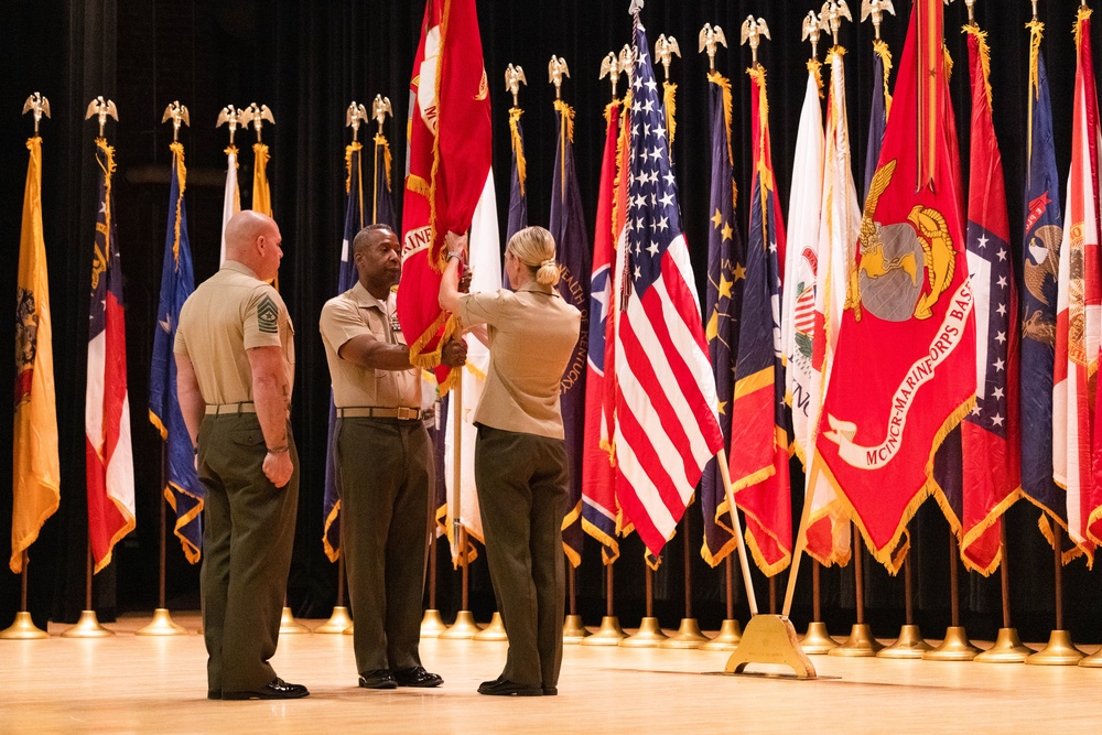 Marine Corps Base Quantico Change of Command Ceremony