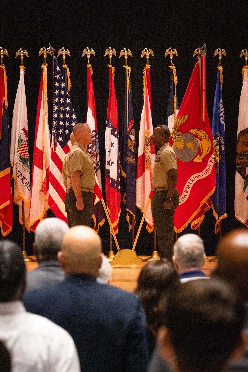 Marine Corps Base Quantico Change of Command Ceremony