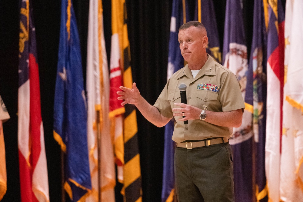 Marine Corps Base Quantico Change of Command Ceremony