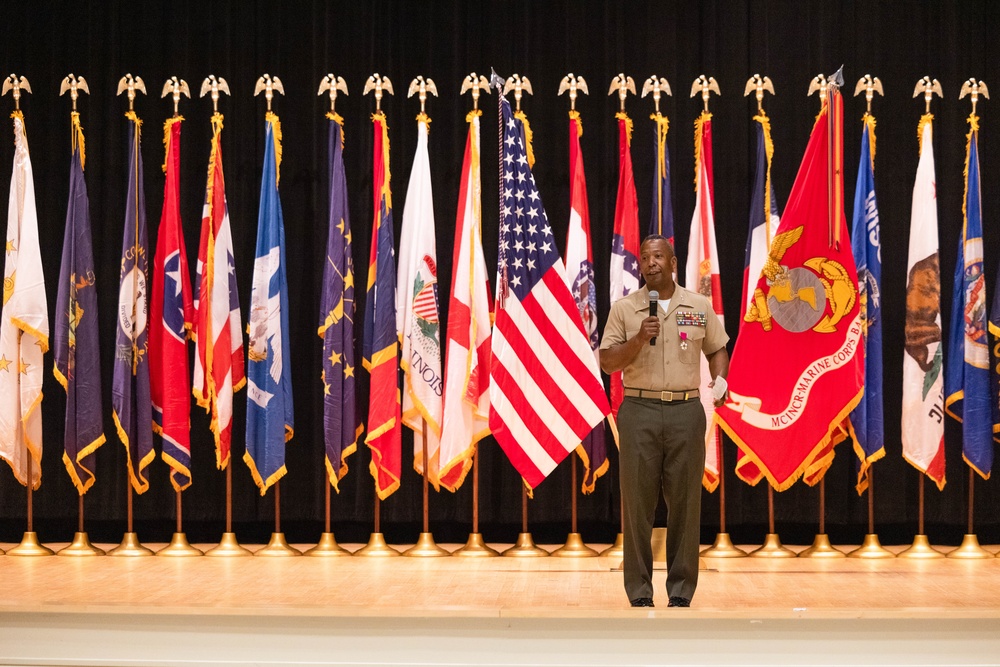 Marine Corps Base Quantico Change of Command Ceremony