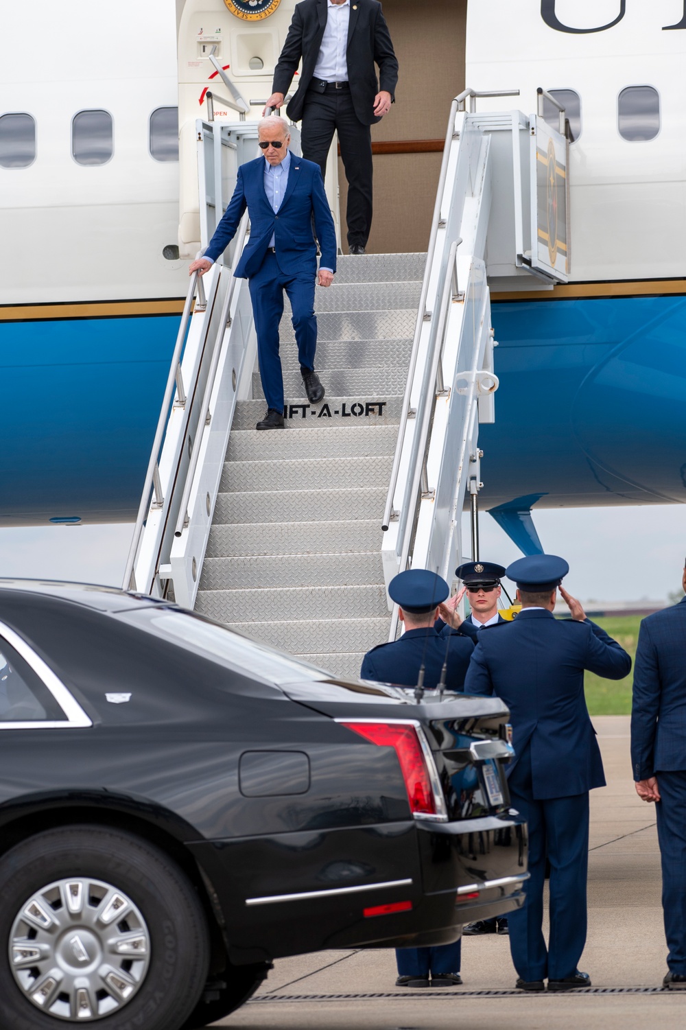 President Biden Arrives at 171st