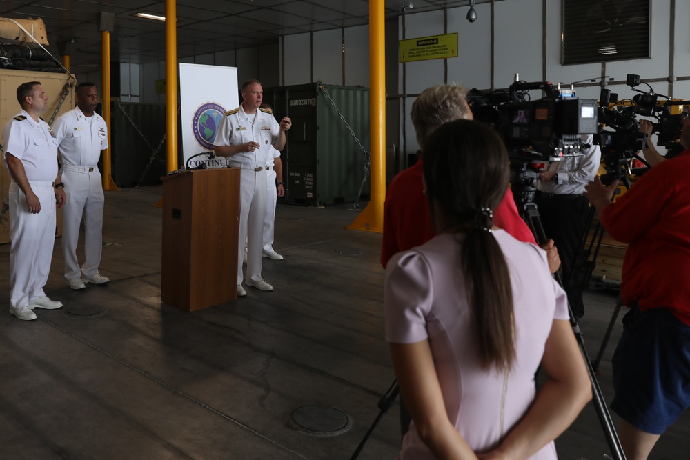 Rear Admiral Aiken Press Conference