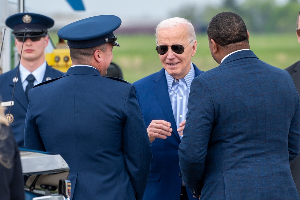 President Biden Arrives at 171st