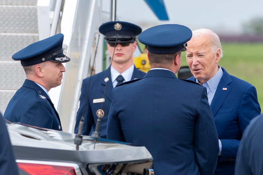 President Biden Arrives at 171st