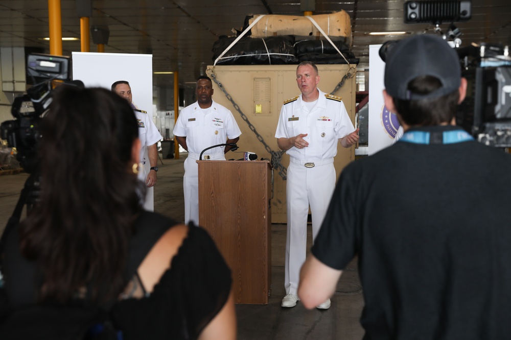 Rear Admiral Aiken Press Conference