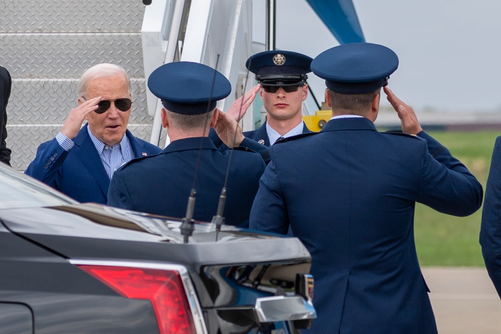 President Biden Arrives at 171st