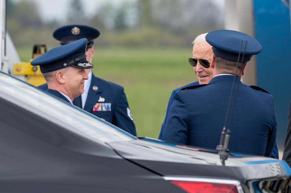 President Biden Arrives at 171st