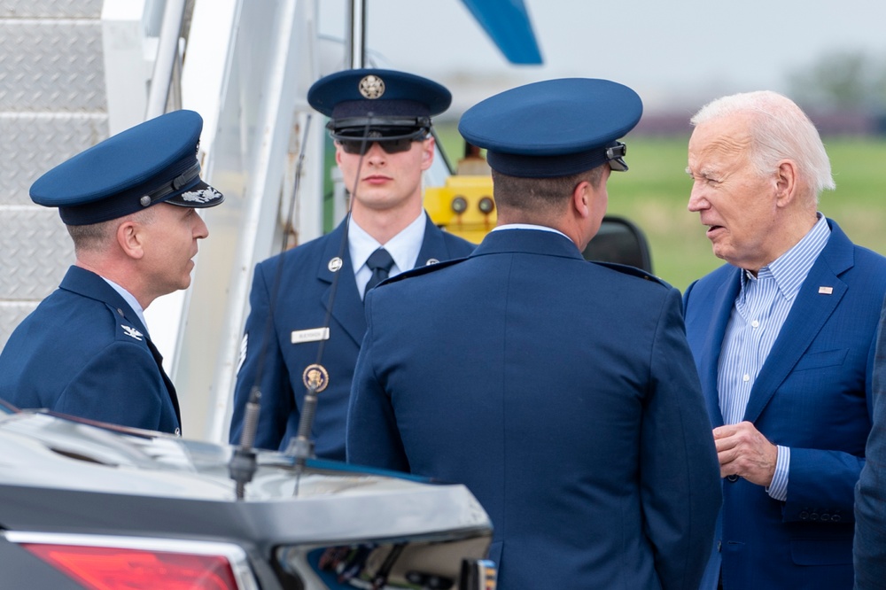 President Biden Arrives at 171st