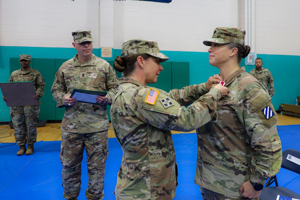 Sustainment Soldiers Host Change of Command