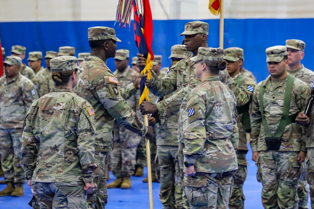 Sustainment Soldiers Host Change of Command