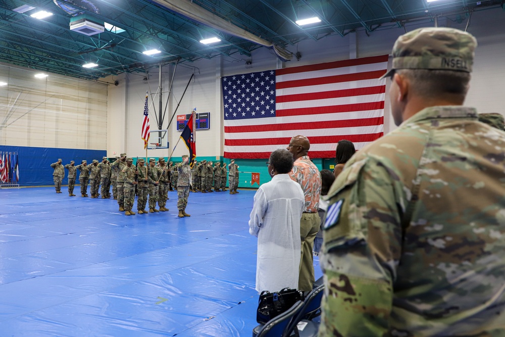 Sustainment Soldiers Host Change of Command