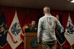 Michigan Cyber Officer Swears Twin Brother in as newest Cyber Operations Specialist