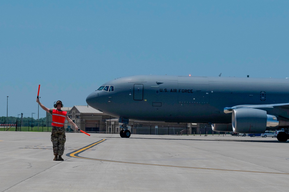 22 ARW completes first 45-hour nonstop KC-46 flight around the world