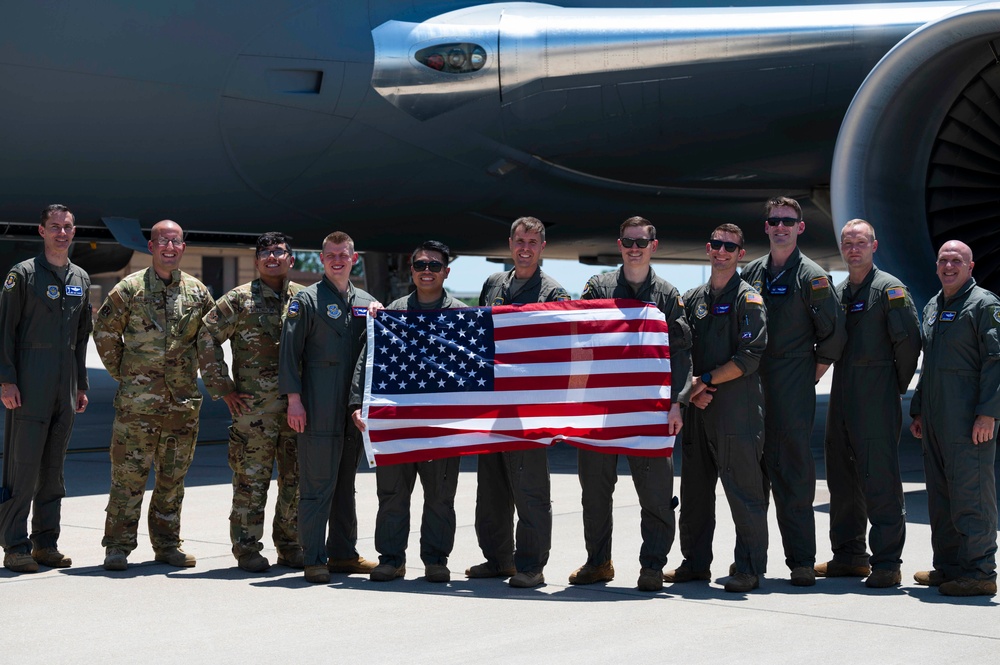 22 ARW completes first 45-hour nonstop KC-46 flight around the world