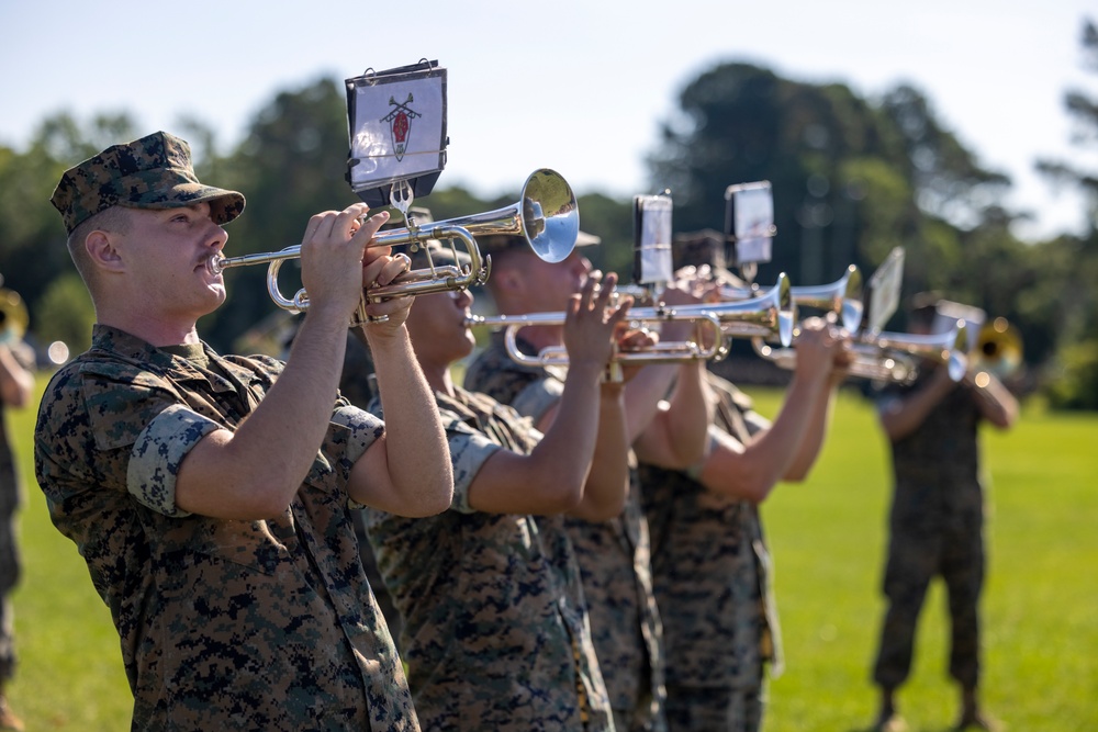 2nd Marine Logistics Group Change of Command Ceremony