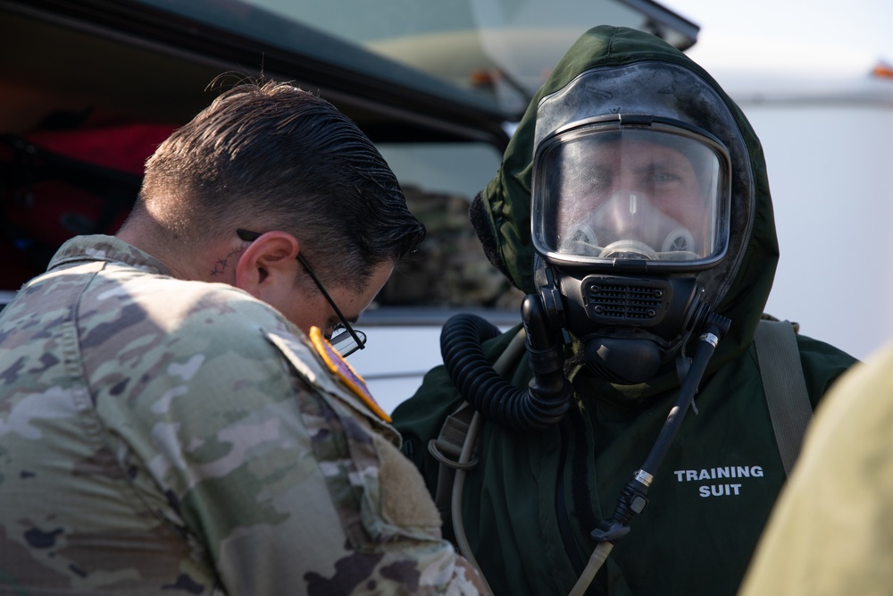 Kentucky National Guard CERF-P Conducts Joint Training with Georgia National Guard's HRF