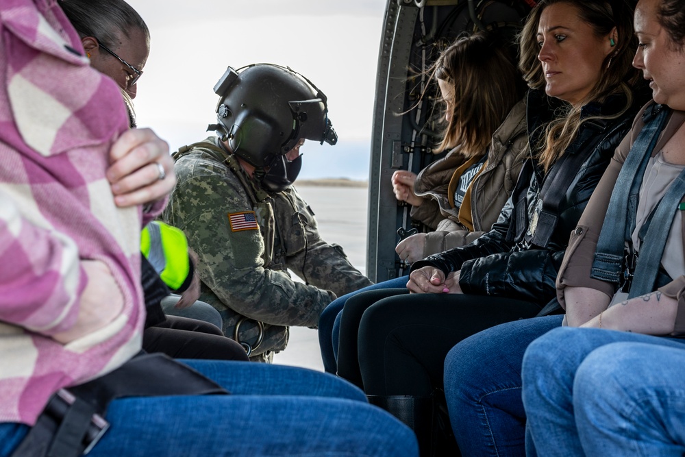 2023-24 Gillette Leadership Class visits Wyoming Army and Air National Guard facilites