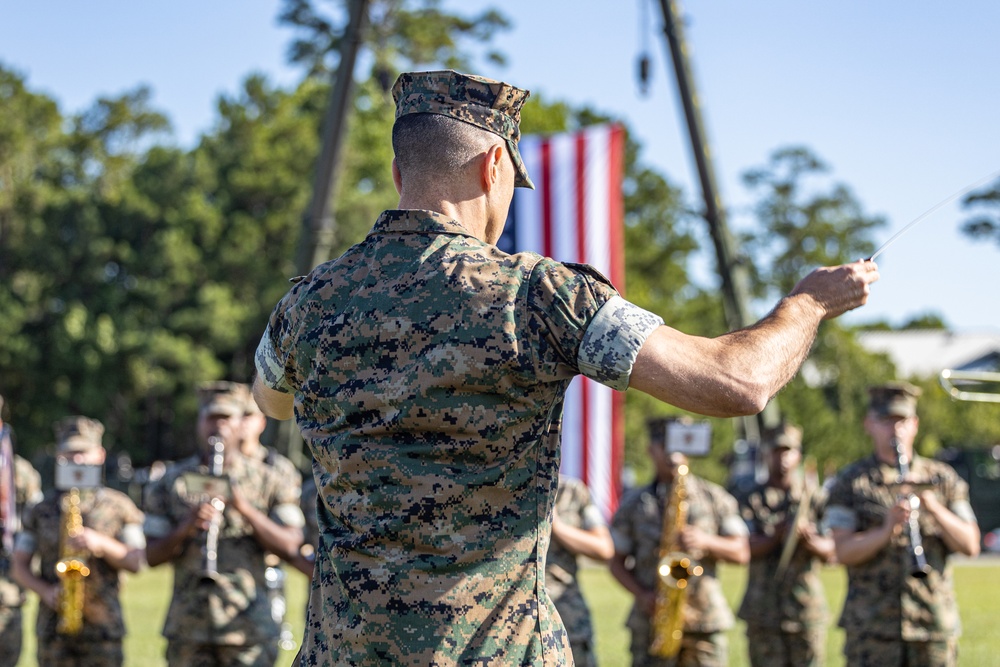 2nd Marine Logistics Group Change of Command Ceremony