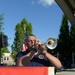 38th Infantry Division Band performs at Canal Commons in Muncie