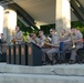 38th Infantry Division Band performs at Canal Commons in Muncie