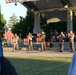 38th Infantry Division Band performs at Canal Commons in Muncie