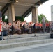 38th Infantry Division Band performs at Canal Commons in Muncie