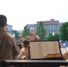 38th Infantry Division Band performs at Canal Commons in Muncie