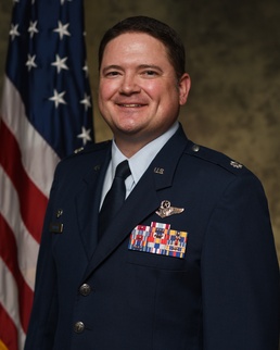 Official photo of Lt. Col. Matthew Andrews