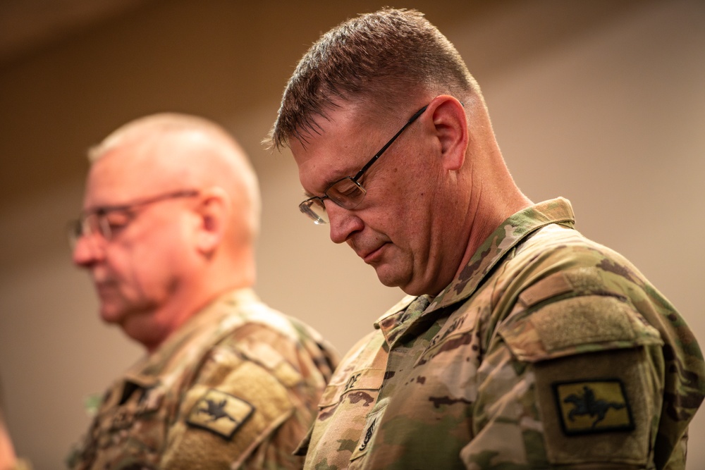 Wyoming Army National Guard State Command Sergeant Major change of responsibility