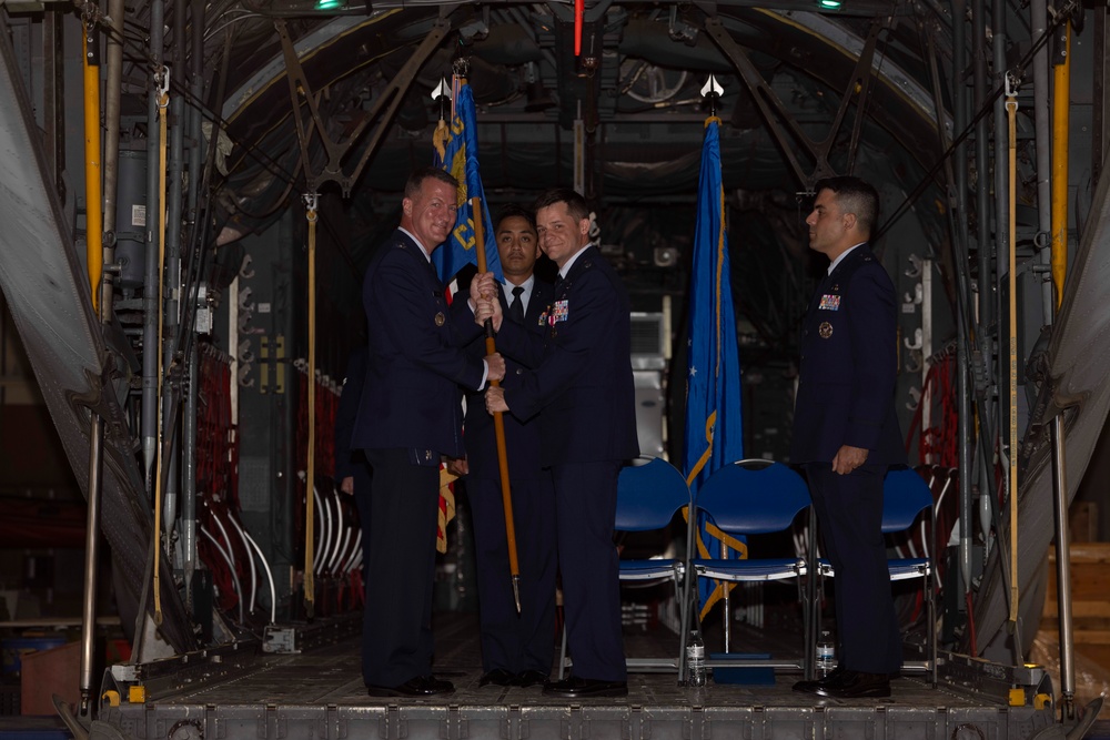 820th COS Change of Command