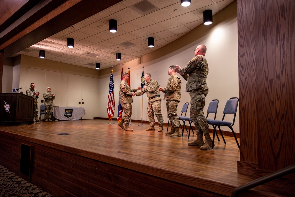 Wyoming Army National Guard State Command Sergeant Major change of responsibility