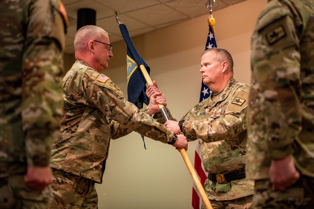 Wyoming Army National Guard State Command Sergeant Major change of responsibility