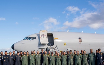 Indian Navy P-8 arrives at Joint Base Pearl Harbor-Hickam for RIMPAC 2024