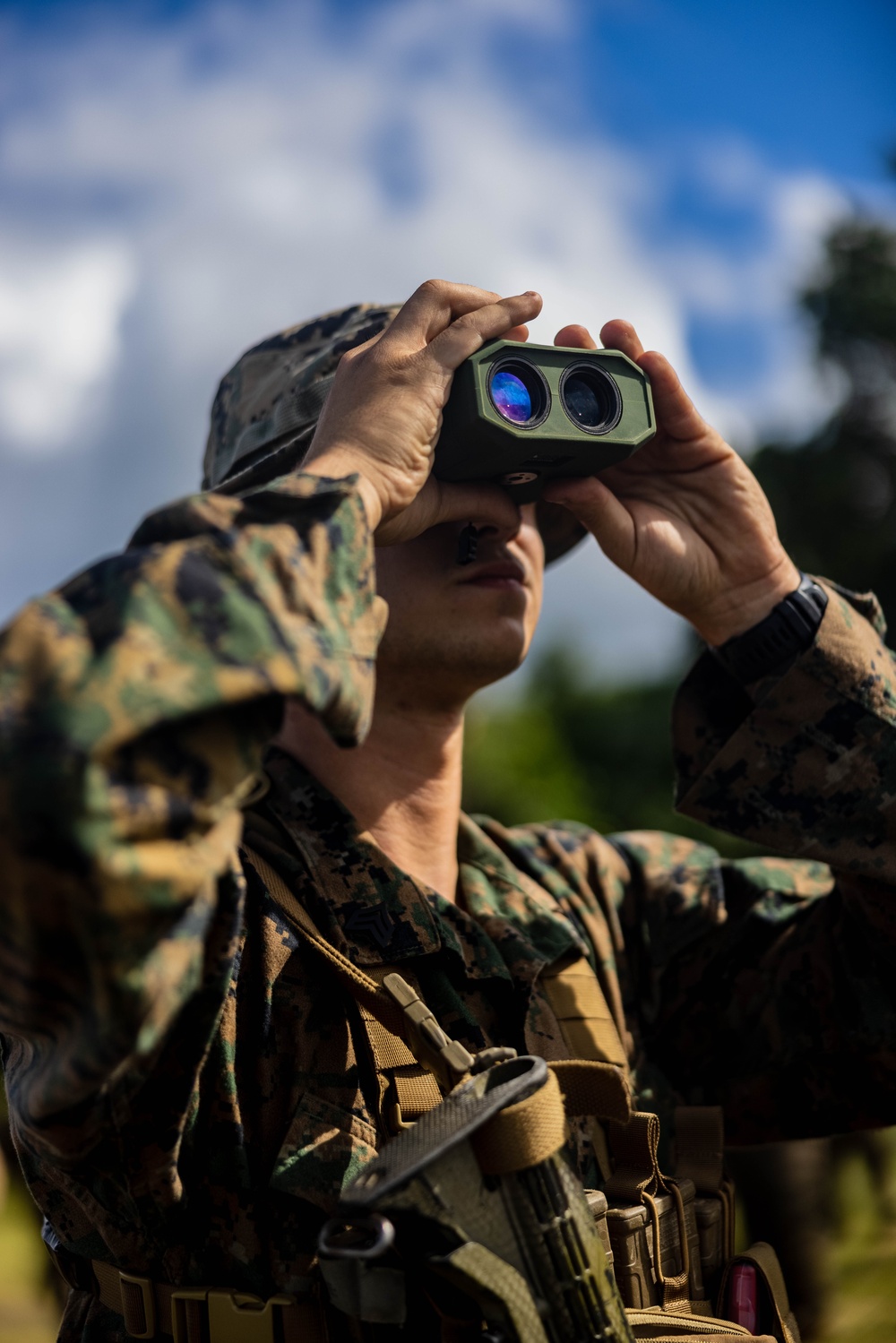 U.S. Marines patrol during Marara 24
