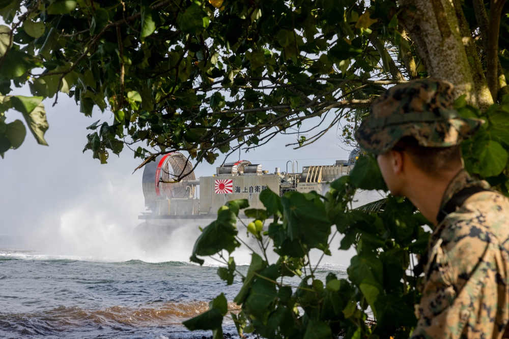 U.S. Marines patrol during Marara 24