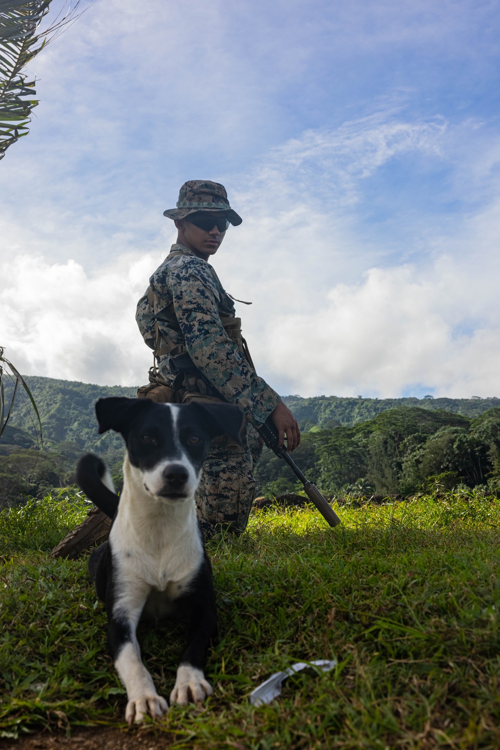 U.S. Marines patrol during Marara 24