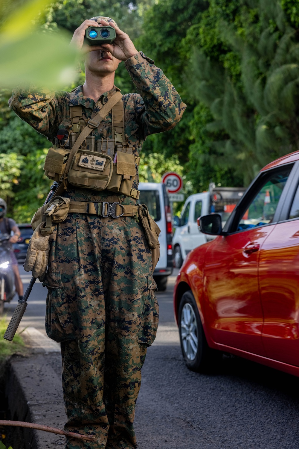 U.S. Marines patrol during Marara 24