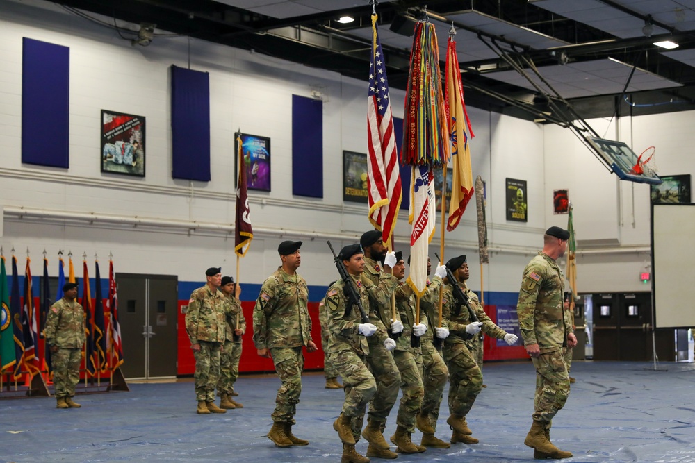 13th Armored Corps Sustainment Command Change of Command Ceremony