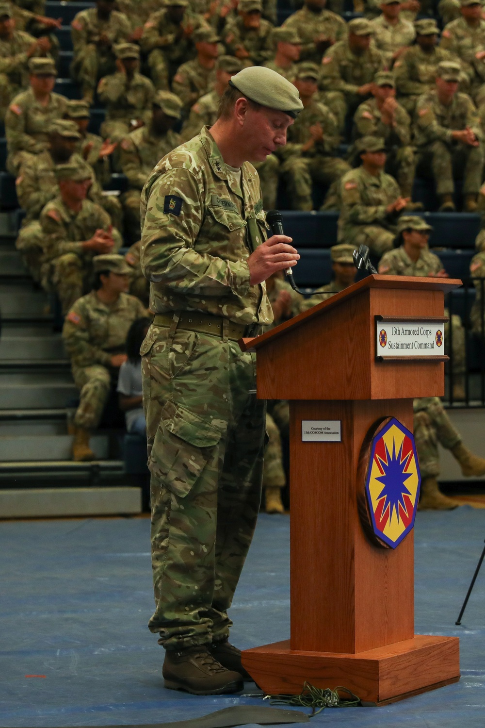 13th Armored Corps Sustainment Command Change of Command Ceremony