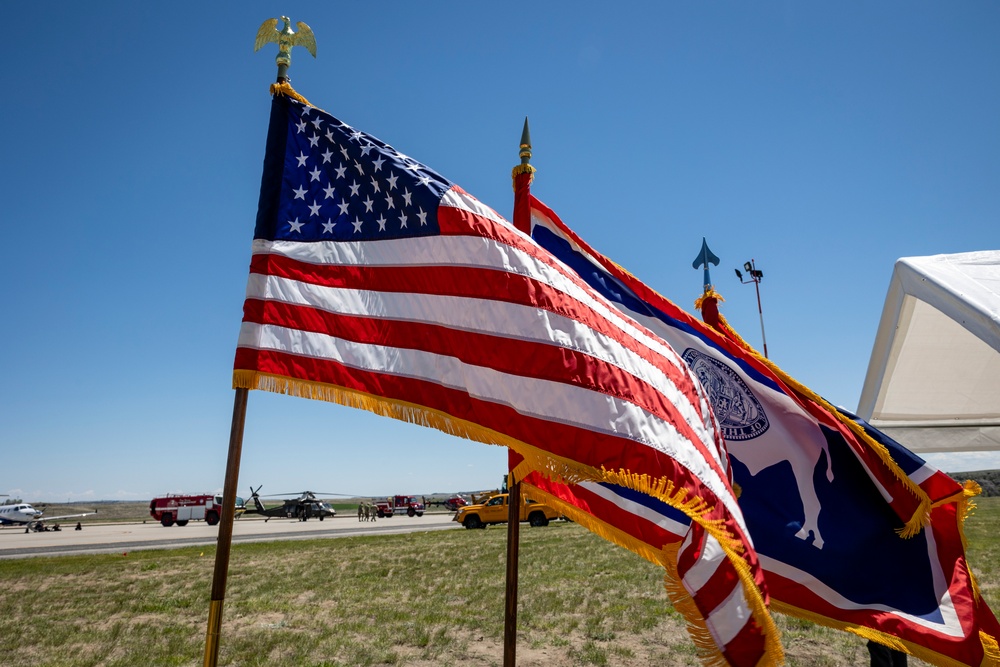 Groundbreaking Ceremony for New Fire Station Complex at Camp Guernsey Joint Training Center