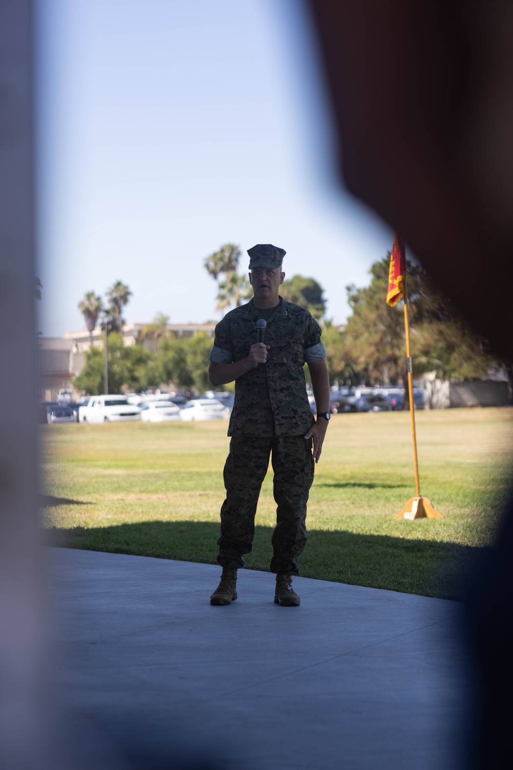 1st MARDIV holds change of command ceremony