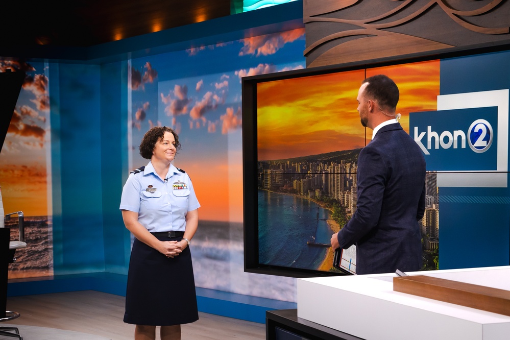 RAAF Air Commodore Louise desJardins discusses RIMPAC on Hawaii News KHON2