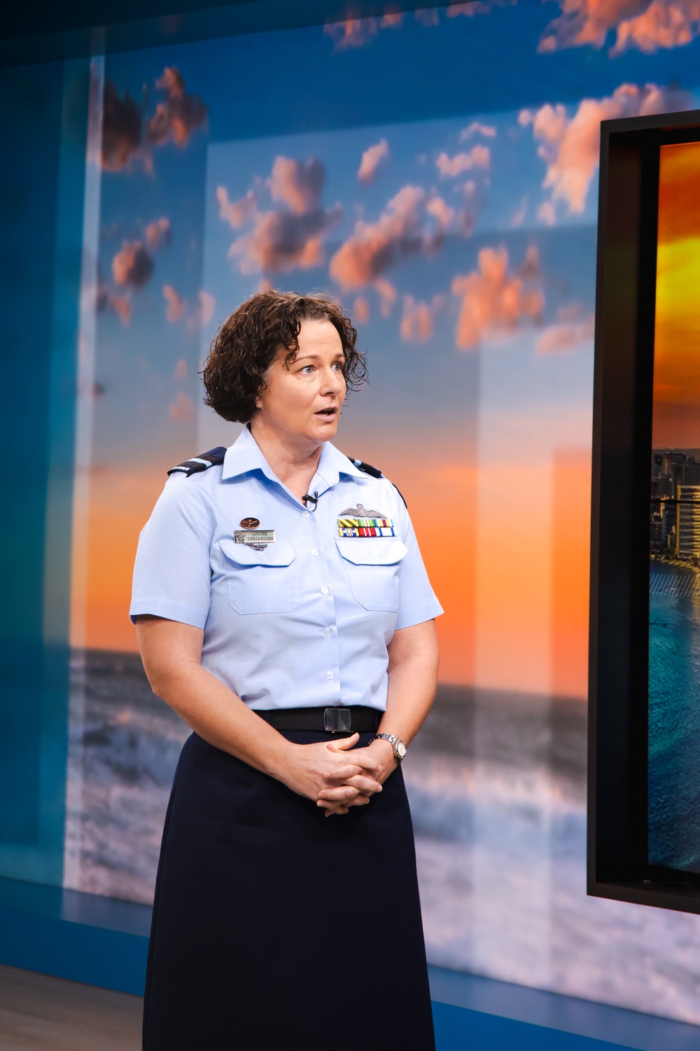 RAAF Air Commodore Louise desJardins discusses RIMPAC on Hawaii News KHON2