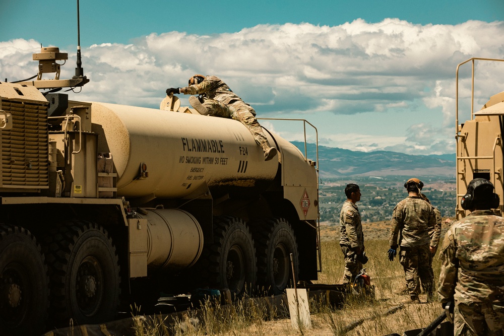 Higher Ground: Washington National Guard fuelers keep their unit in the air during annual training